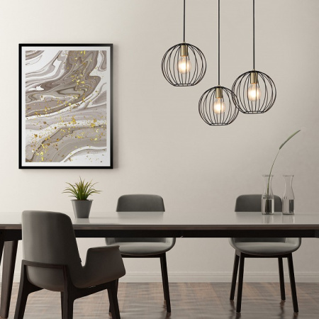 Открыть Подвесная люстра Escada Quebec 10176/3S Фото Подвесная люстра Escada Quebec 10176/3S