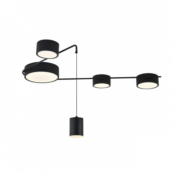 Фото Потолочная люстра Indigo Modulo 14028/5С Black