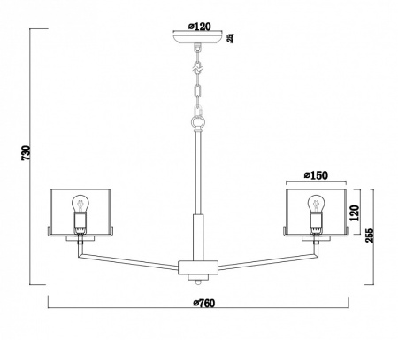 Фото Подвесная люстра Freya Karen FR5096PL-08CH