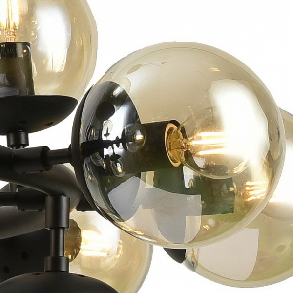 Открыть Подвесной светильник Arte Lamp Bolla A1664SP-25BK Фото Подвесной светильник Arte Lamp Bolla A1664SP-25BK