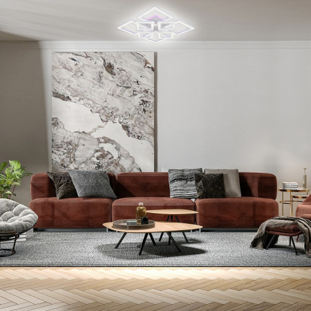 Фото Потолочная люстра Escada Aquarius 10287/8LED BL