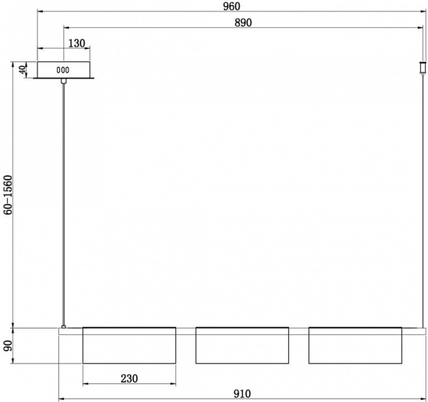 Фото Подвесной светильник Freya Stick FR5395PL-L12B