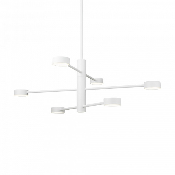 Фото Люстра на штанге Freya Tactic FR5363CL-06W