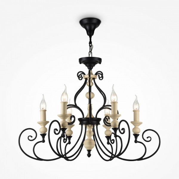 Фото Подвесная люстра Maytoni Karina H631-PL-06-B