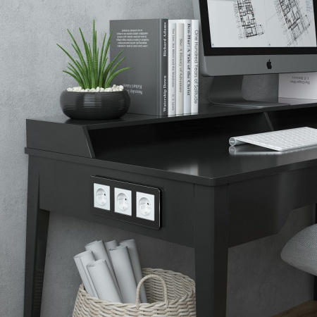 Фото Розетка с заземлением, без рамки Werkel белый матовый W1171061