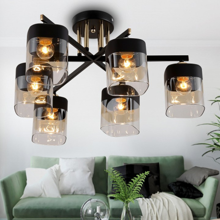 Фото Потолочная люстра Rivoli Isadora Б0054753