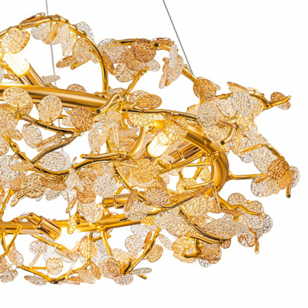 Открыть Подвесная люстра Indigo Splendore 11042/12P Gold Фото Подвесная люстра Indigo Splendore 11042/12P Gold