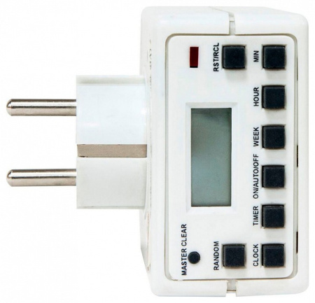 Фото Розетка с таймером Feron TM21 23215