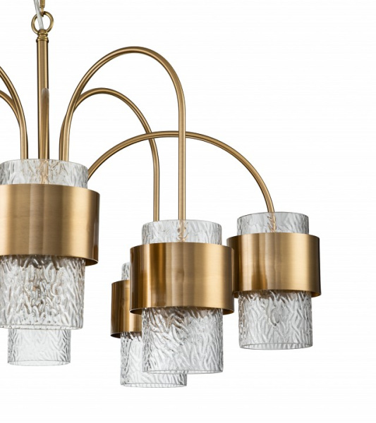 Фото Подвесная люстра Indigo Eleganza 12019/A/8P Brass