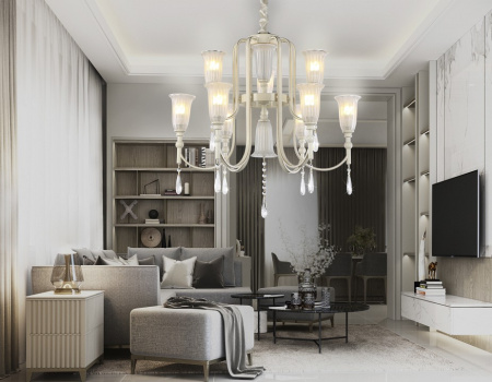 Открыть Подвесная люстра Ambrella Light TR TR3248 Фото Подвесная люстра Ambrella Light TR TR3248