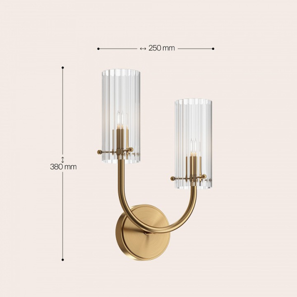 Фото Бра Maytoni Arco MOD223WL-02BS