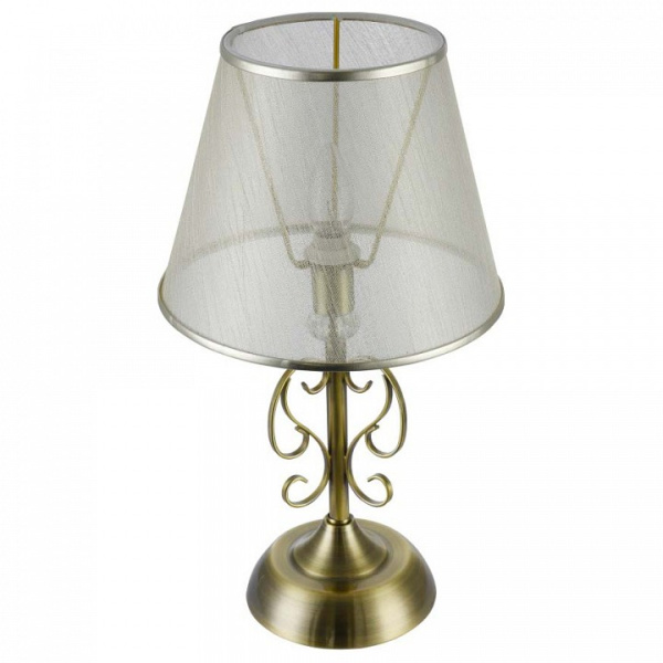 Открыть Настольная лампа декоративная Freya Driana FR2405-TL-01-BS Фото Настольная лампа декоративная Freya Driana FR2405-TL-01-BS