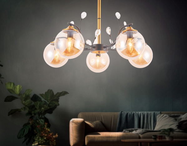 Открыть Люстра на штанге Ambrella Light TR TR9072 Фото Люстра на штанге Ambrella Light TR TR9072
