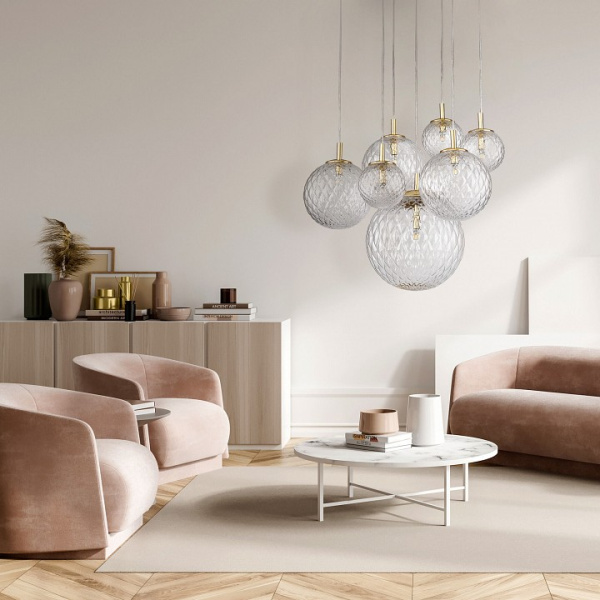 Фото Подвесная люстра TK Lighting Cadix 4608 Cadix Gold