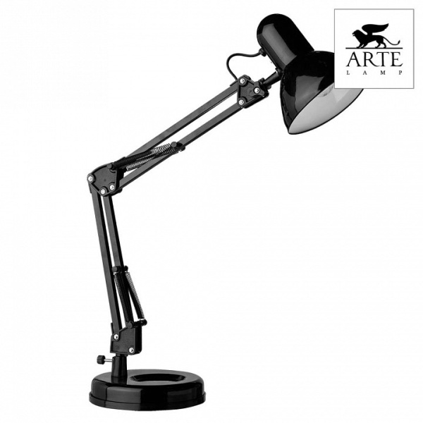 Фото Настольная лампа офисная Arte Lamp Junior A1330LT-1BK