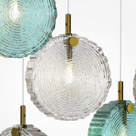 Фото Подвесная люстра Maytoni Frozen MOD254PL-07BS