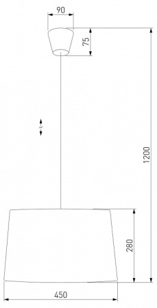 Фото Подвесной светильник TK Lighting Maja 1885 Maja Black