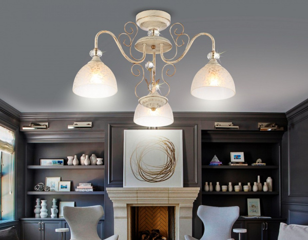 Открыть Люстра на штанге Ambrella Light TR TR3055 Фото Люстра на штанге Ambrella Light TR TR3055