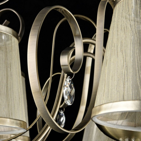 Фото Люстра на штанге Freya Simone FR2020-PL-06-BZ