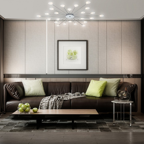 Фото Потолочная люстра Escada Starfall 2109/1 Chrome