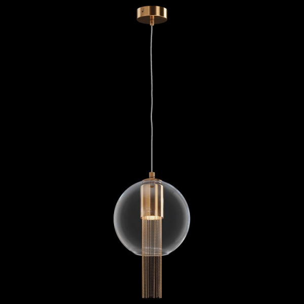Фото Подвесной светильник Maytoni Flusso P095PL-01BZ