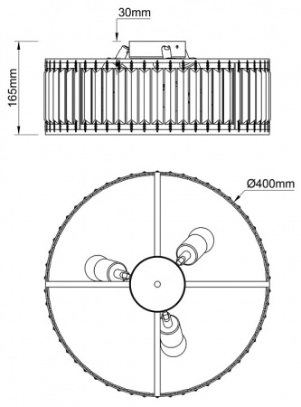 Фото Накладной светильник Escada Unona 2116/3