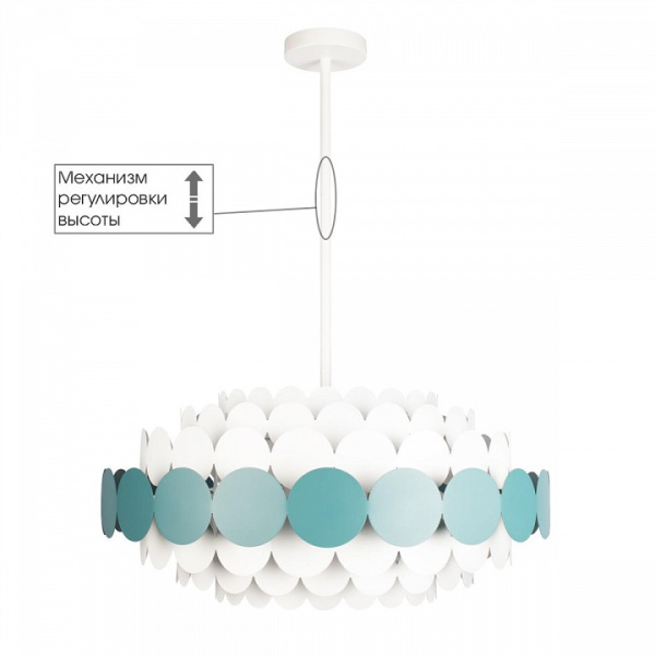 Фото Люстра на штанге Loft it Juicy 10310/S Blue