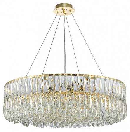 Открыть Подвесная люстра Indigo Vortice 12050/18P Gold Фото Подвесная люстра Indigo Vortice 12050/18P Gold