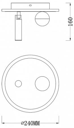 Открыть Накладной светильник Escada 20022LED 20022SMA/01LED SWH Фото Накладной светильник Escada 20022LED 20022SMA/01LED SWH