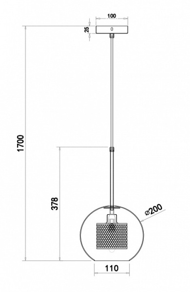 Фото Подвесной светильник Freya Bogota FR8018PL-01N