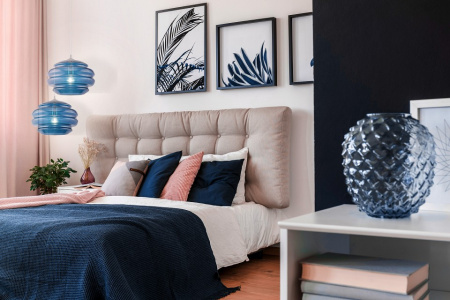 Фото Подвесной светильник Maytoni Ruche P078PL-01BL