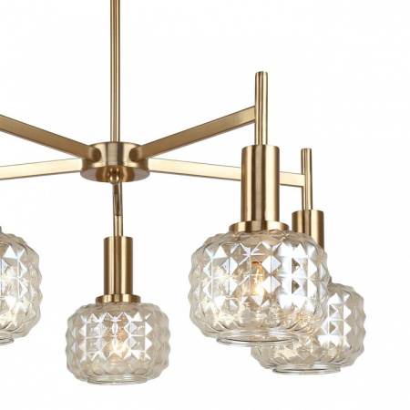 Фото Люстра на штанге Freya Fero FR5366CL-05BS