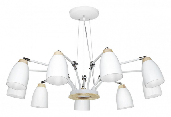 Фото Подвесная люстра Loft it Watchman LOFT4402/9WH