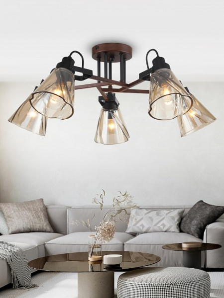 Фото Потолочная люстра Rivoli Clarissa Б0055506