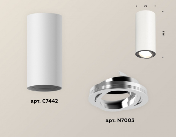 Открыть Накладной светильник Ambrella Light XS XS7442003 Фото Накладной светильник Ambrella Light XS XS7442003