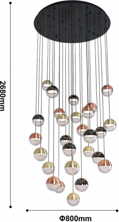 Фото Подвесная люстра Favourite Luna 4371-27P