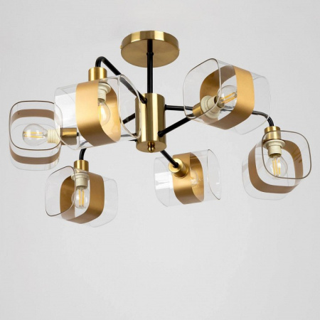 Открыть Люстра на штанге Citilux Бертон CL140161 Фото Люстра на штанге Citilux Бертон CL140161