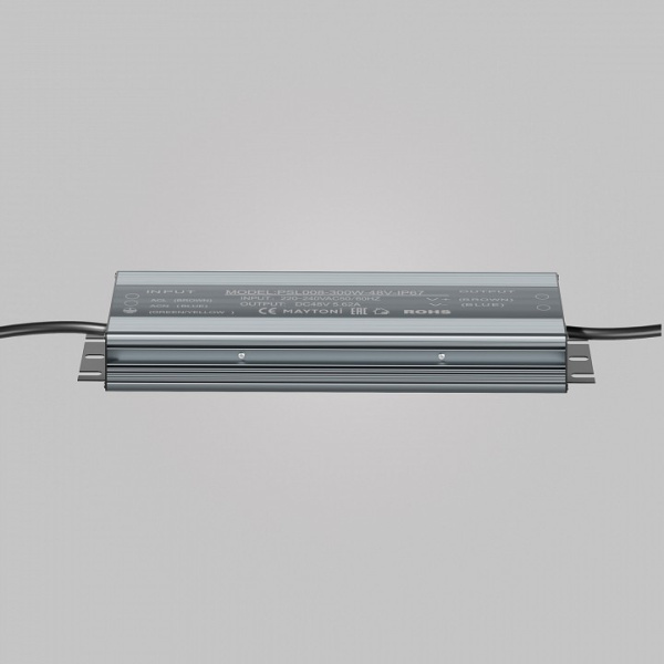 Фото Блок питания с проводом Maytoni Power Supply Magnetic PSL008-300W-48V-IP67