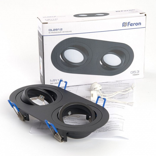 Фото Встраиваемый светильник Feron DL2812 48459