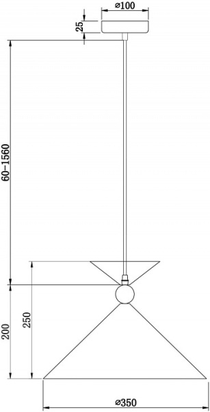 Фото Подвесной светильник Freya Moth FR5392PL-01W1