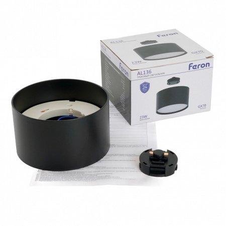 Фото Накладной светильник Feron AL136 51127