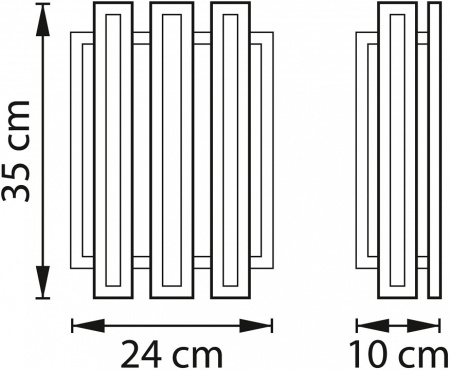 Фото Накладной светильник Lightstar Agave 712622
