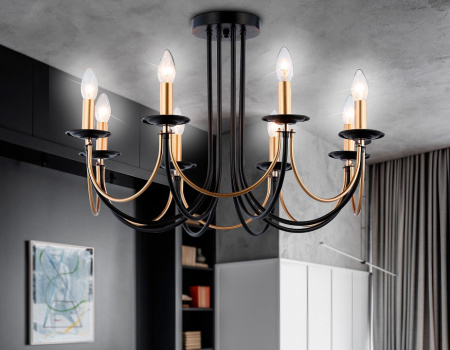 Открыть Люстра на штанге Ambrella Light TR TR9622 Фото Люстра на штанге Ambrella Light TR TR9622