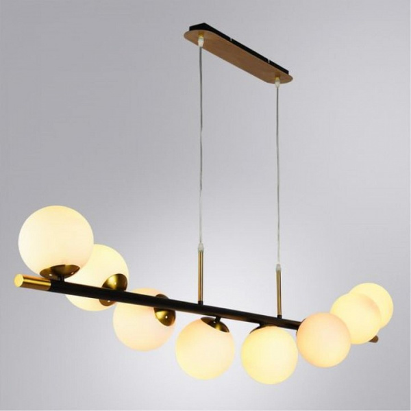 Фото Подвесная люстра Arte Lamp Alcor A2224SP-8BK