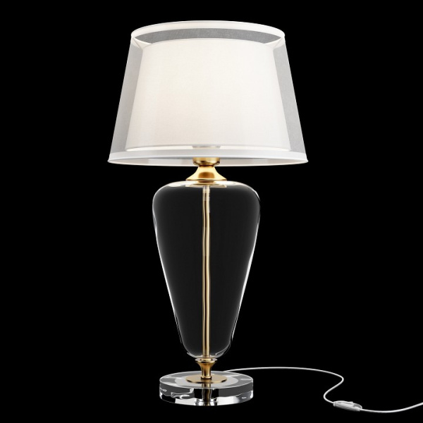 Фото Настольная лампа декоративная Maytoni Verre Z005TL-01BS