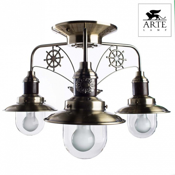 Фото Потолочная люстра Arte Lamp Sailor A4524PL-3AB