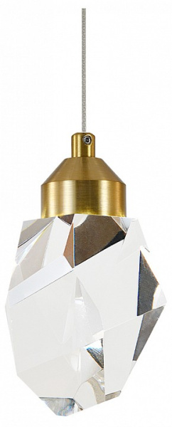 Фото Подвесной светильник Indigo Cristallo 12053/1P Brass