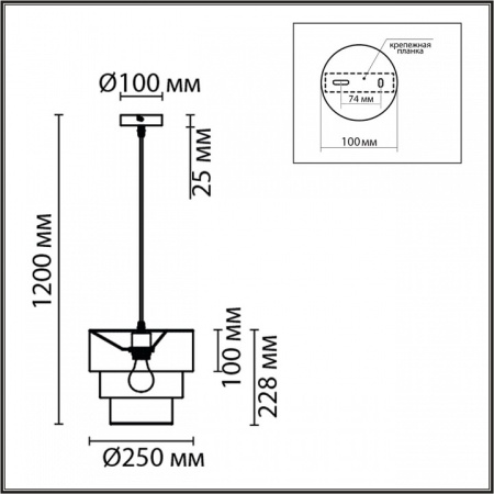 Фото Подвесной светильник Lumion Ilaida 8038/1