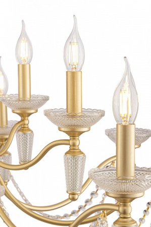 Фото Подвесная люстра Freya Zoe FR2009PL-12G