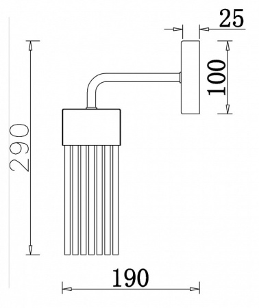 Фото Бра Freya Esala FR5050WL-01BS